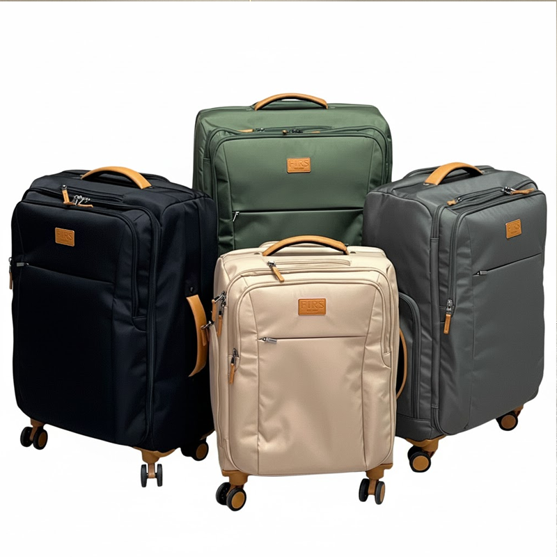 Oxford Cloth Spinner Luggage with Insulated Compartment-Available In Multiple Colours Oxford Cloth Spinner Luggage with Insulated Compartment-Available In Multiple Colours