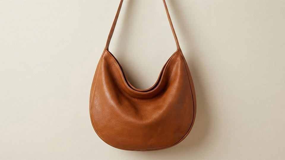 Milestone Brand New brown leather hobo bag - 960 Milestone Brand New brown leather hobo bag - 960