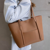 2023 Wax Oil Leather Lady Tote Shopping Bag
