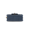 Latest design jeans clutch lady crossbody chain bag