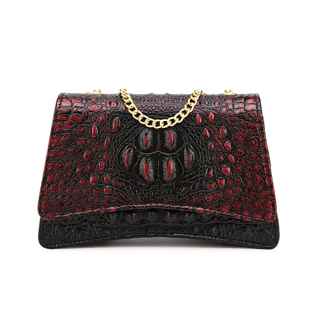 2023 Crocodile Leather Lady Crossbody Handbag