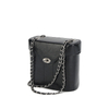 Mini Real Cow Leather Lady Box Sling Bag
