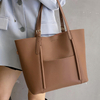 2023 Wax Oil Leather Lady Tote Shopping Bag