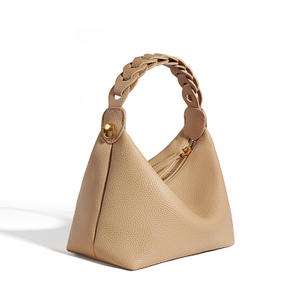 Genuine leather small lady crossbody bag