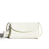 Mini genuine pebble grain leather phone purse bag