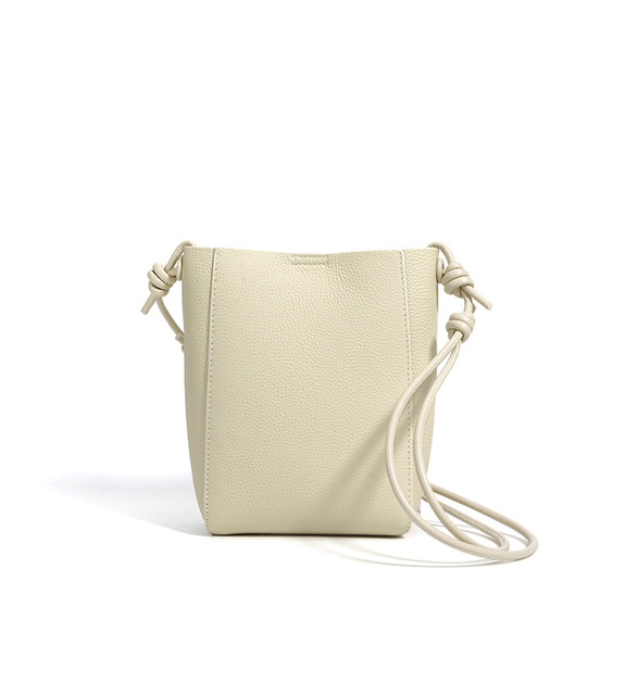 Summer Lightweight Genuine Leather Mini Crossbody Bag For Women