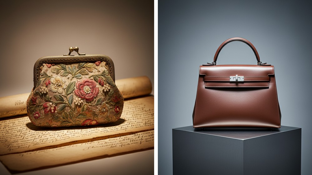 evolution-antique-embroidered-purse-modern-leather-handbag