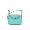 Matte Crocodile Leather Mini Crossbody Shoulder Bag