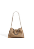 Solid Color Niche Square Genuine Leather Shoulder Bag For White Female