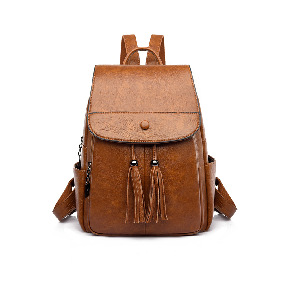 Backpack showing reinforced ergonomic architecture