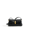 2024 Fashion High-end Soft Wax Genuine Leather Underarm Baguette Bag for Female