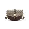 Guangzhou designer customized lady leather saddle bag crossbody designer bags women famous brands shoulder mini bag