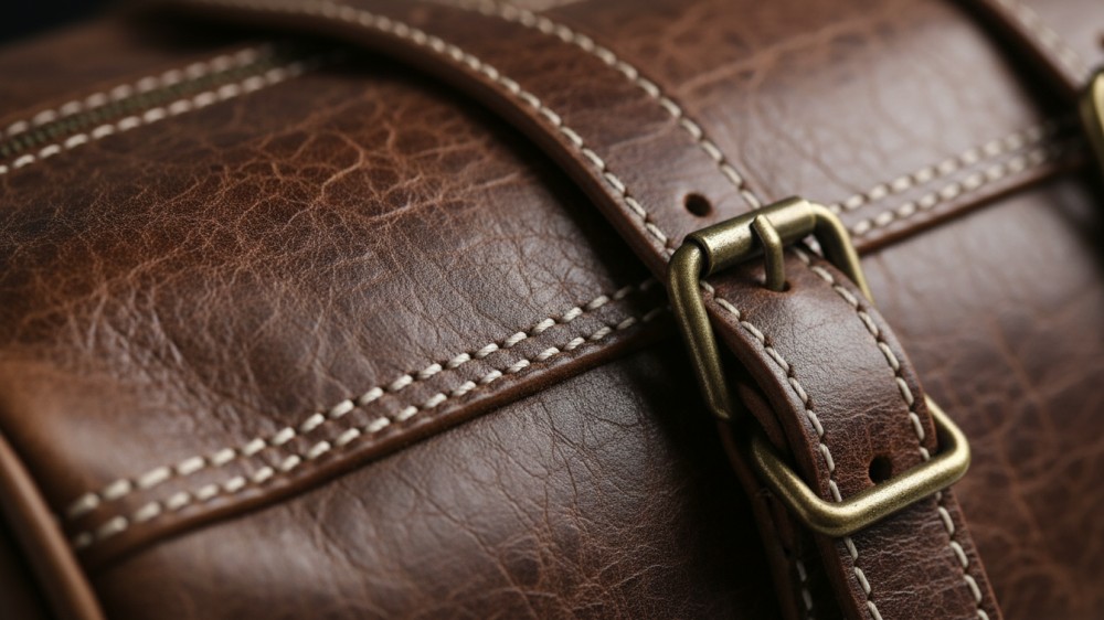 detailed-close-up-of-full-grain-leather-stitching-and-brass-hardware