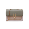 Square Minimalist Genuine Leather Lady Crossbody Bag