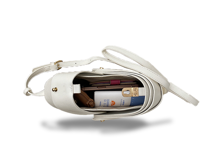 Snail-Beetle Inspired Commuter Crossbody Bag-Spacious Interior