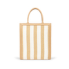 Kueenseglar Canvas City Walk Beige Tote Bag