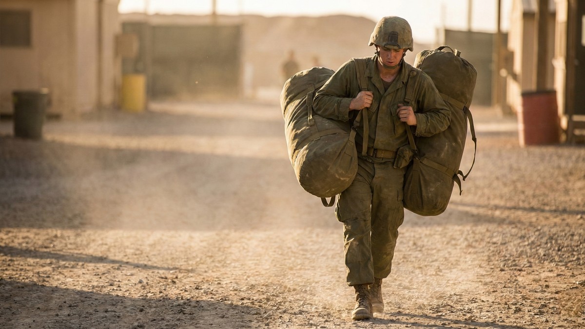 photo-of-a-soldier-carrying-military-duffle-bag