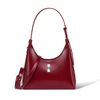 Wax Oil Leather Luxury Design Hobo Bag Crossbody Handbag