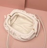 Recycled vegan leather crossbody bag with frame lady fashion sling bag