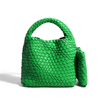Woven Braided Genuine Leather Crossbody Bag