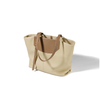 Large genuine leather tote bag for lady