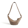 2024 Unique Elegance Genuine Leather Croissant Bag For Women
