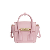 Minimalist Genuine Leather Lock Buckle Double Wing Crossbody Handbag