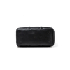 Fashion large capacity black weave weekender PU sport gym crossbody bags travel with custom printed logo