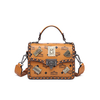 2022 New Fashion Badge Handbag Trend Versatile One Shoulder Messenger Small Square Bag High Quality Leather Women's Bag