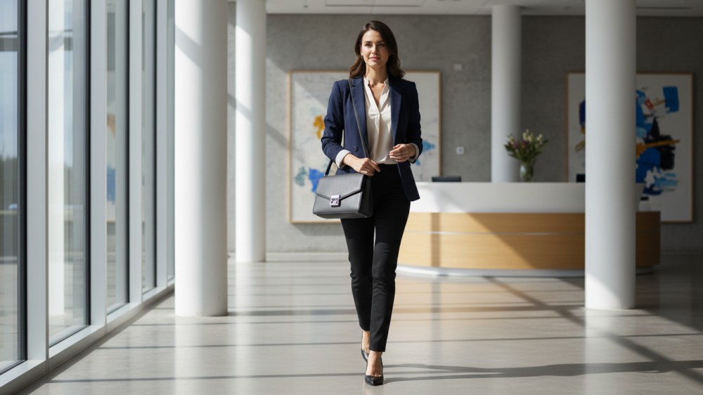 businesswoman-with-structured-milestone-crossbody