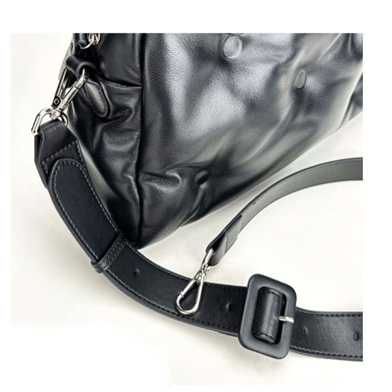 Chic Cloud-shaped Sheepskin padded Tote and Crossbody Bag -Detachable Shoulder Strap 