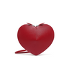 Women's Genuine Leather Heart-Shaped Crossbody Purse
