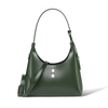 Wax Oil Leather Luxury Design Hobo Bag Crossbody Handbag