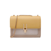 Square Minimalist Genuine Leather Lady Crossbody Bag