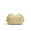 Trendy Embossed Woven Compact Mini Crossbody Bag
