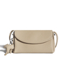 Mini genuine pebble grain leather phone purse bag