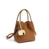 Women’s Genuine Leather Summer Minimalist Crossbody Bucket Bag