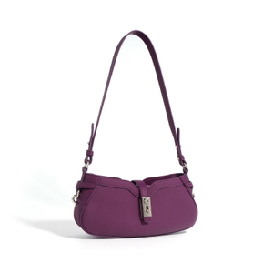 2024 Elegant genuine Leather Mini Underarm Bag For Women