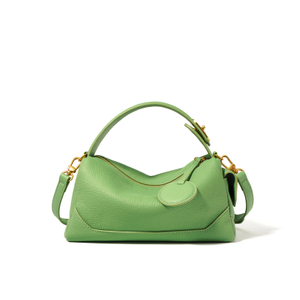 2024 Lady High Quality Genuine Leather Pillow Shaped Crossbody Handbag