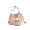 Women’s Genuine Leather Summer Minimalist Crossbody Bucket Bag