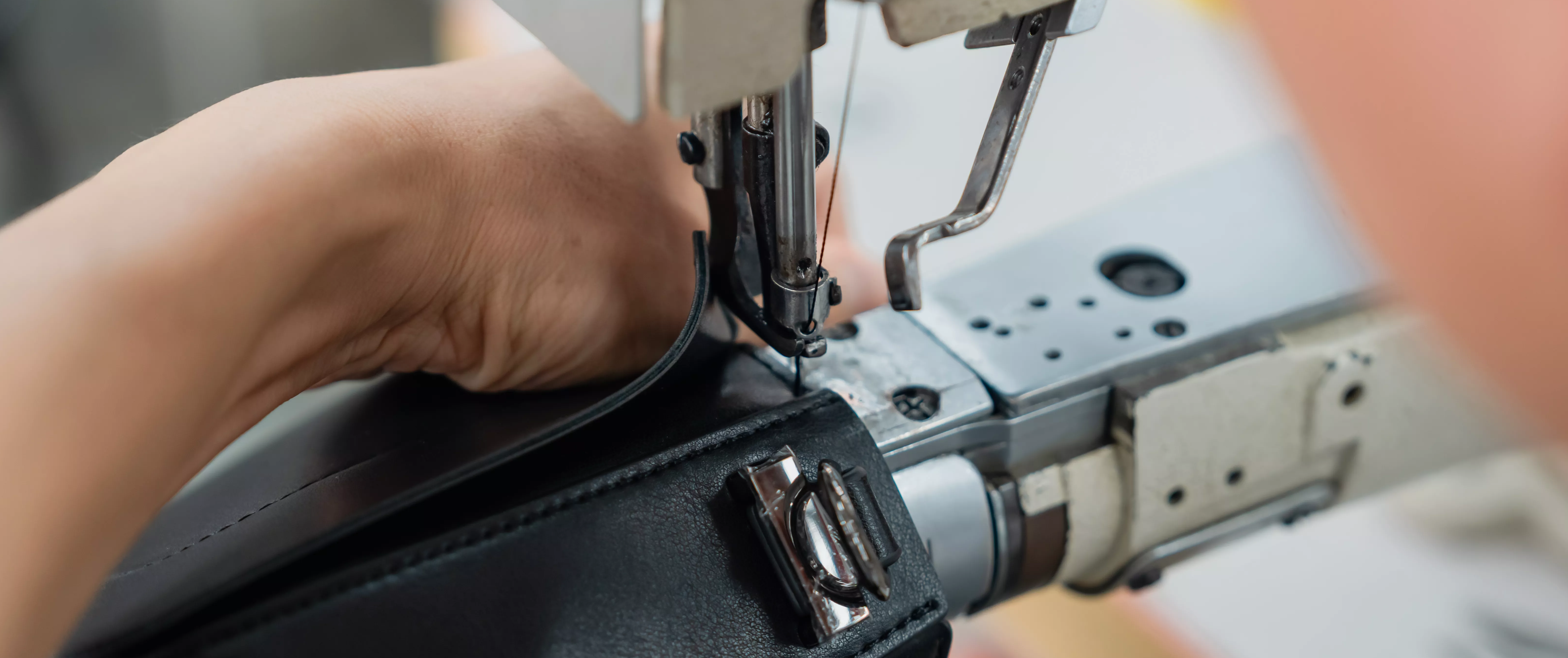Sewist of Milestone Factory Sewing Handbag Carefully
