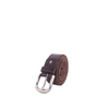 Men's Top Cowhide Washed Retro Pin Buckle Belt