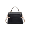 Black Genuine Leather Crossbody Sling Bag for Women