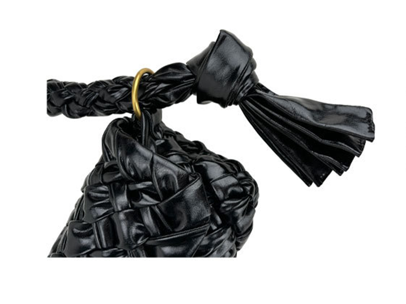 Plaited Strap With Tassels