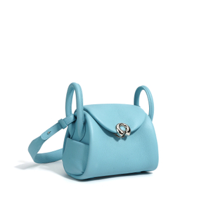 2024 Spring Summer Trendy Genuine Leather Pillow Bag For Ladies