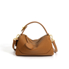 2024 Lady High Quality Genuine Leather Pillow Shaped Crossbody Handbag