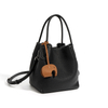 Women’s Genuine Leather Summer Minimalist Crossbody Bucket Bag