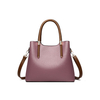Latest young lady designer pebble faux leather shoulder handbag luxury tote 