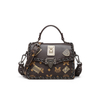 2022 New Fashion Badge Handbag Trend Versatile One Shoulder Messenger Small Square Bag High Quality Leather Women's Bag