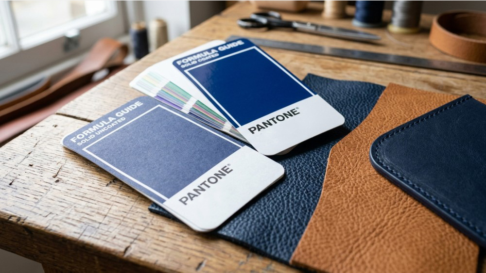 coated-and-uncoated-pantone-swatches-beside-leather-textures